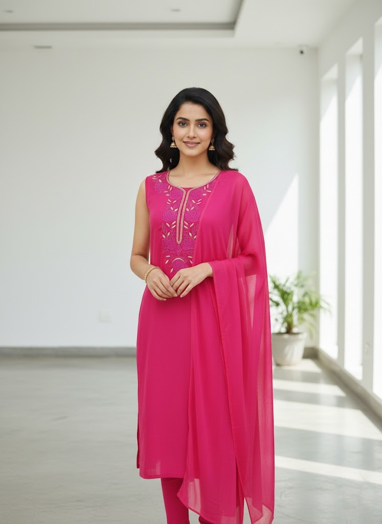 LAD CHURIDAR-BIZILIZY COT-ML CHU LS/SS-KHS 1478 B